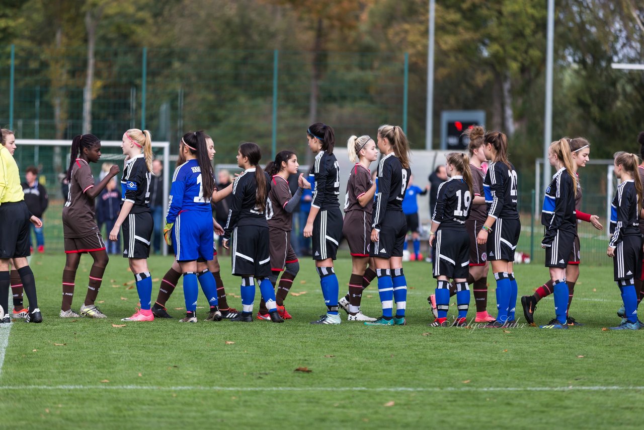 Bild 179 - B-Juniorinnen Hamburger SV - FC St.Pauli : Ergebnis: 1:2